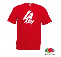 4azy póló - piros